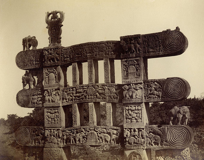 Gateways at Sanchi Stupa I