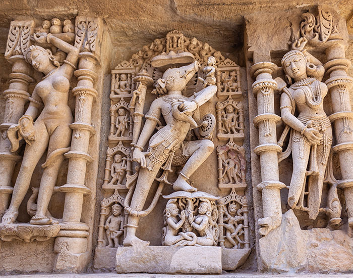 Sculpture at Rani ki Vav