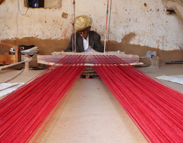 Rajasthani Pattu Weaving
