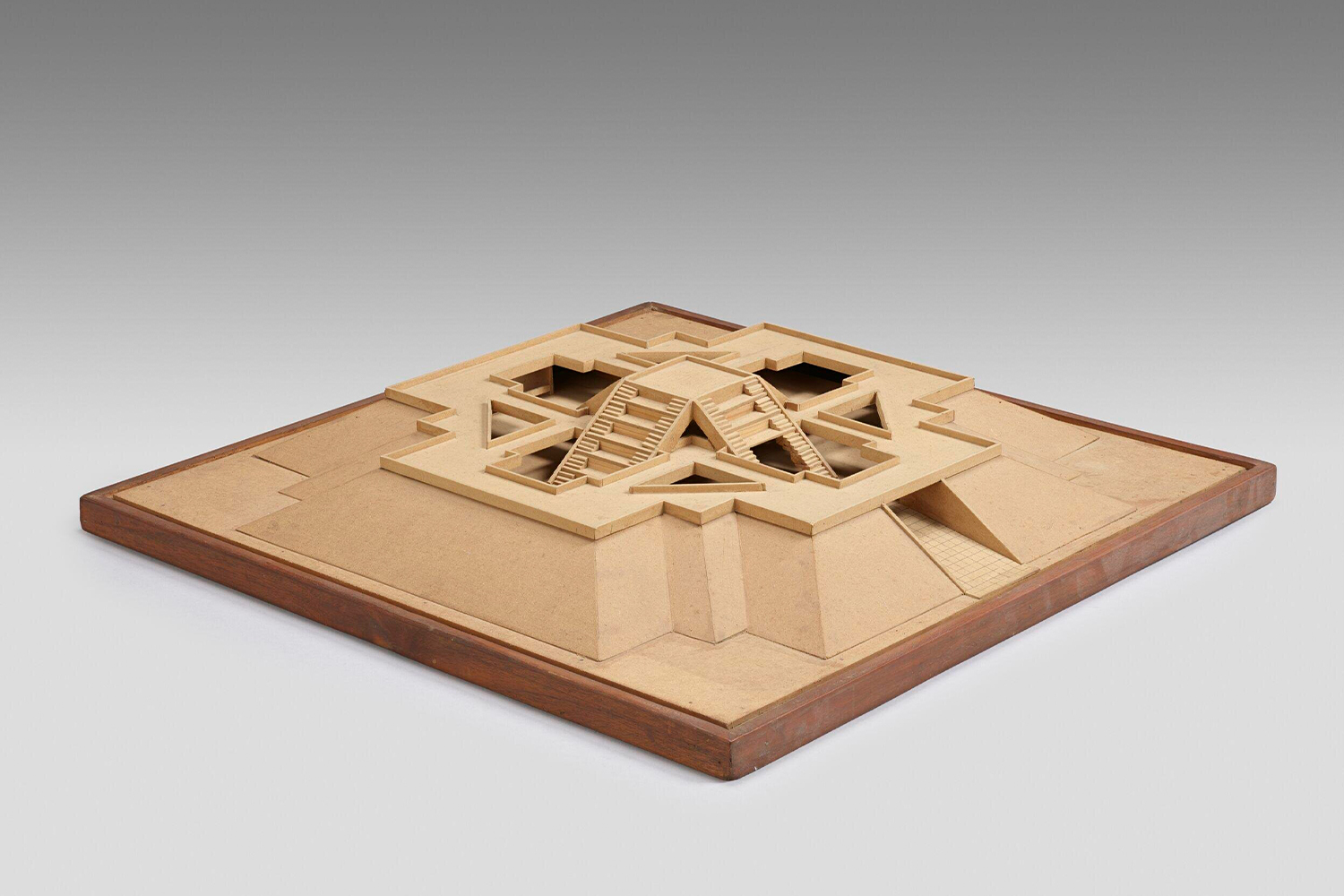 Architectural model of the Nehru Pavilion