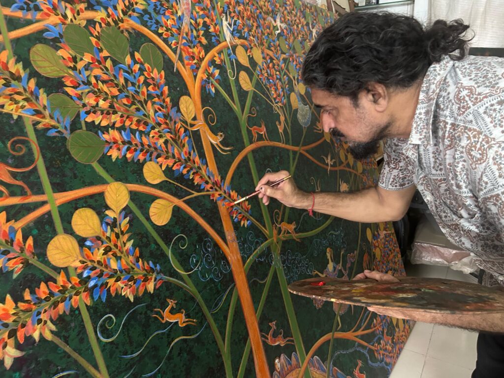 Artist Jitendra Baoni on Being Rewa's Last Court Painter