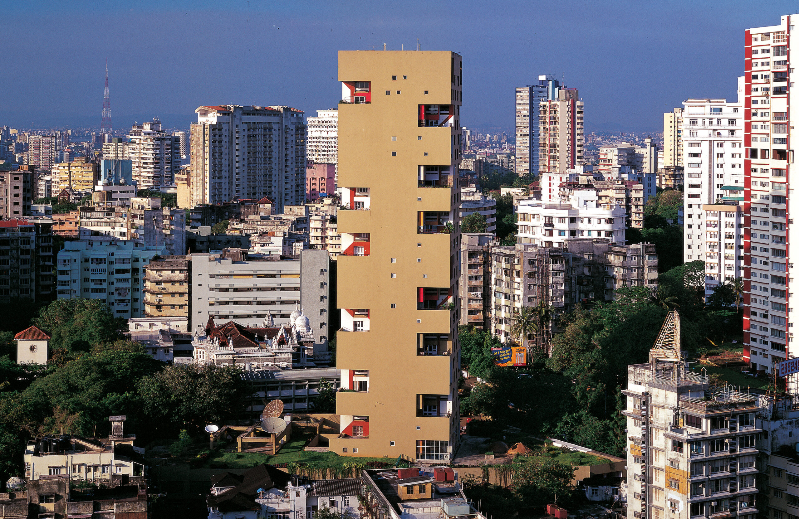 Photograph by Rohinton Irani of the Kanchanjunga Apartments in Mumbai