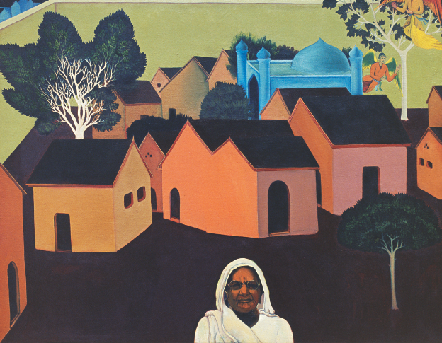 Gulammohammed Sheikh’s Layered Visual References