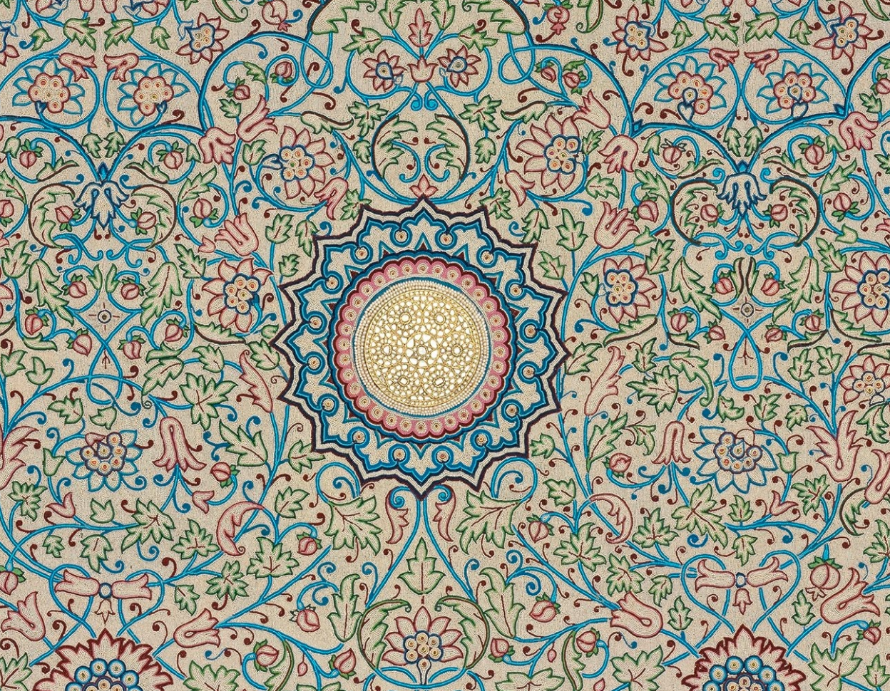 Looking Closer at the Pearl Carpet of Baroda