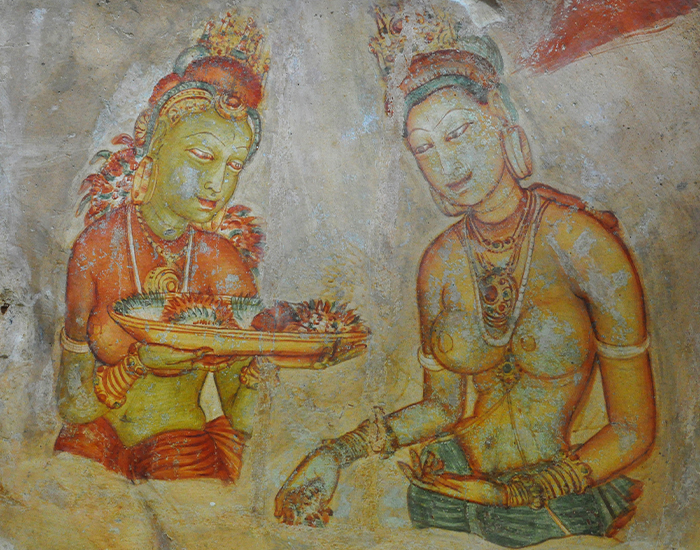 Sigiriya Murals and Mirror Wall