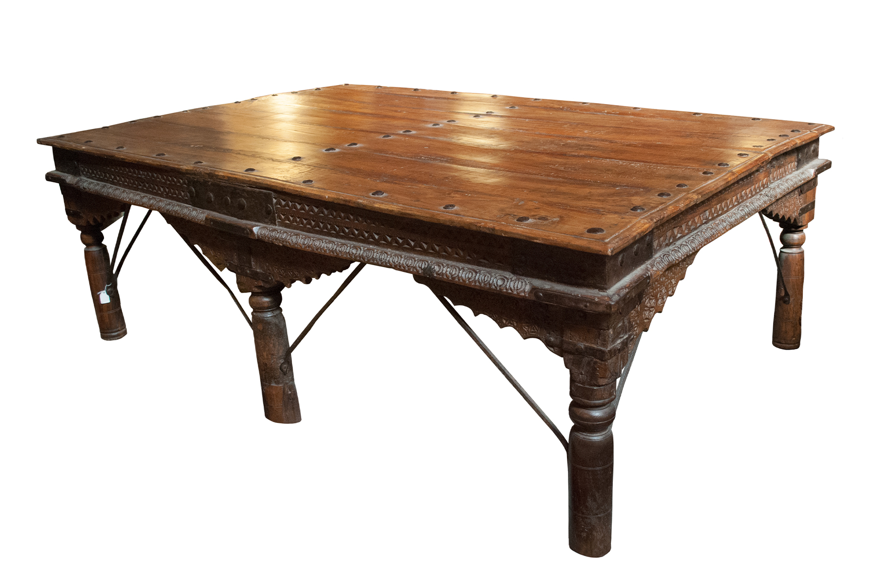 Photograph of a takhat from the South Asia Collection in Norwich