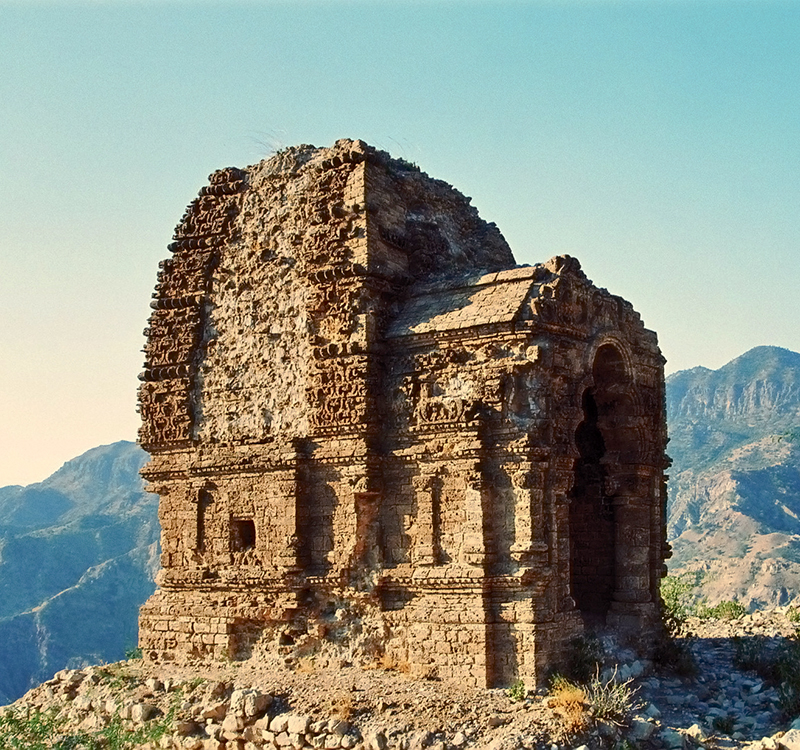 Photograph of the smaller of the two Amb Temples in Khushab, Pakistan