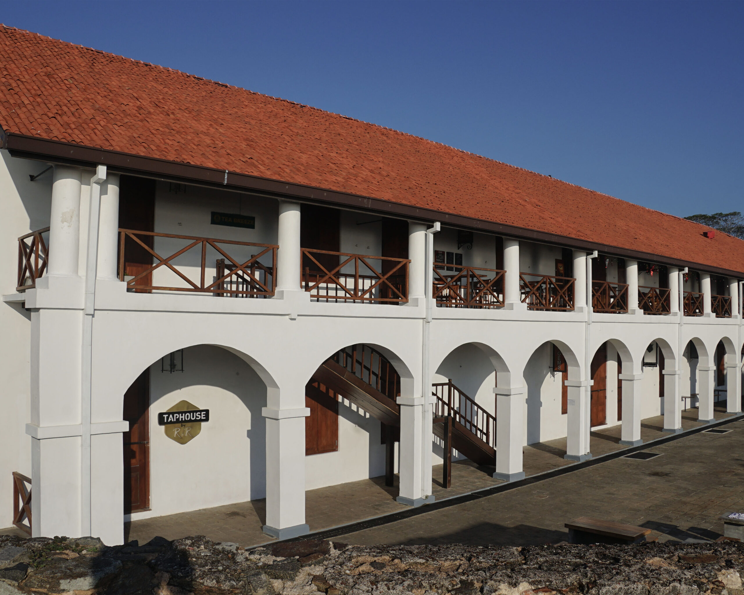 Photograph of the Old Dutch Hospital in Galle Fort