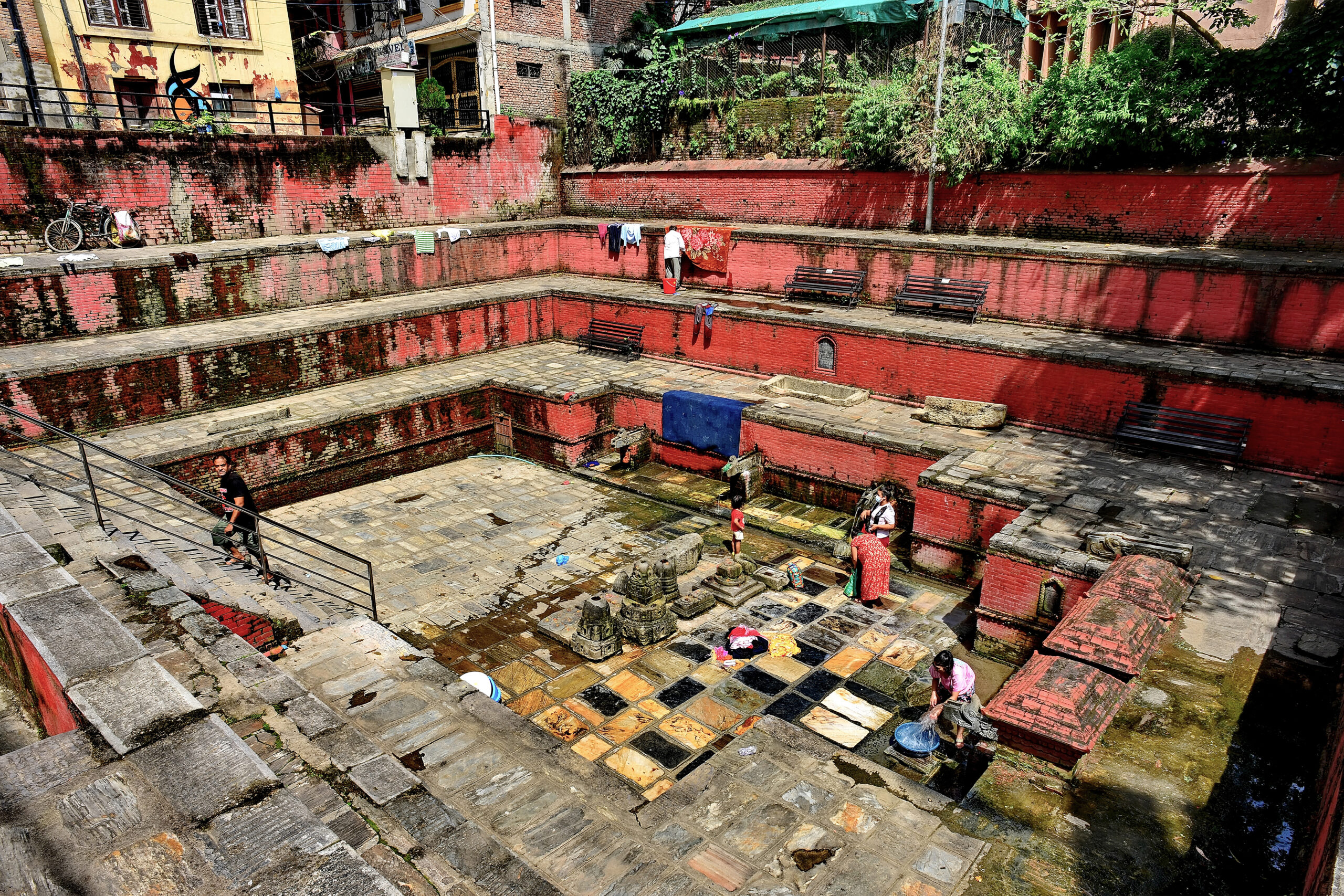 Photograph of the Ga Hiti in Kathmandu, Nepal