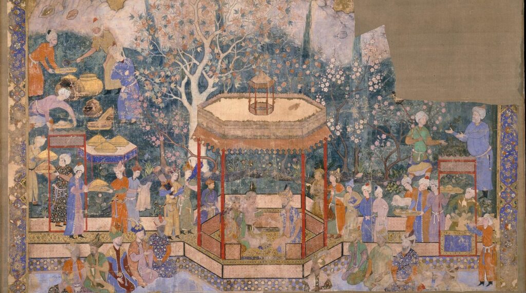 The Princes of the House of Timur painting