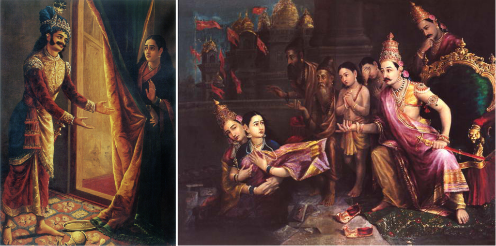 Raja Ravi Varma paintings