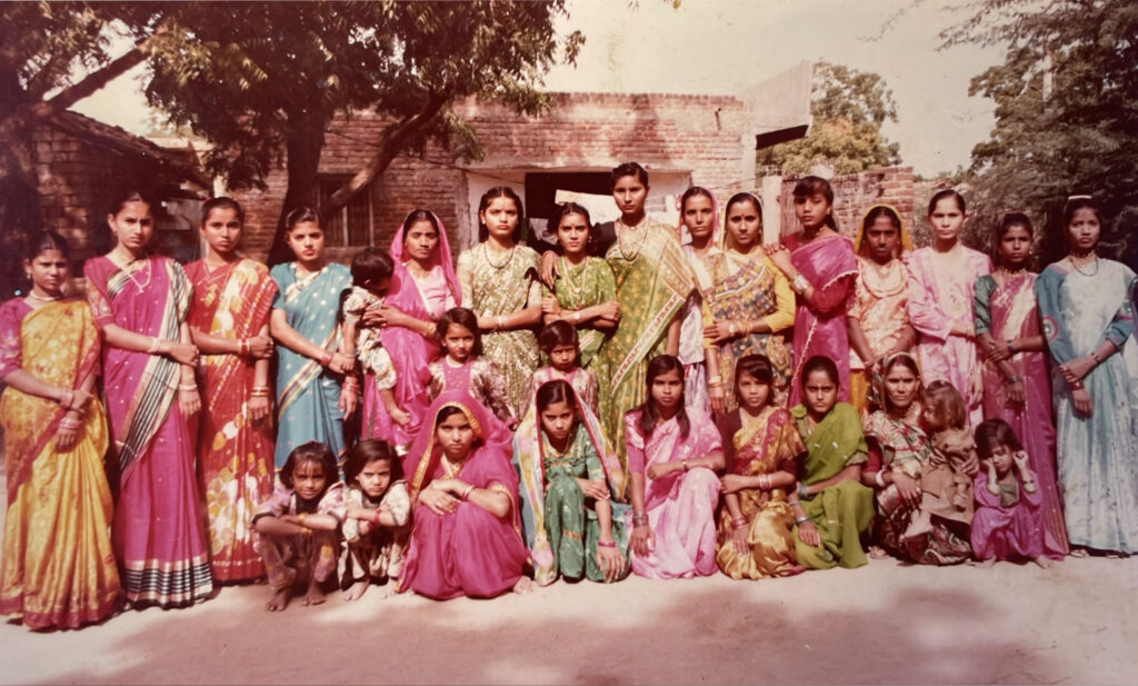 Maru Meghwal women artisans. Courtesy Sonuben and Sujabhai Bhanani