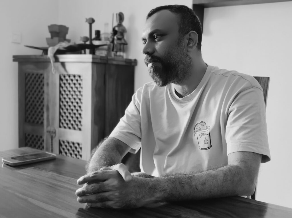 Screenwriter Syam Pushkaran. 