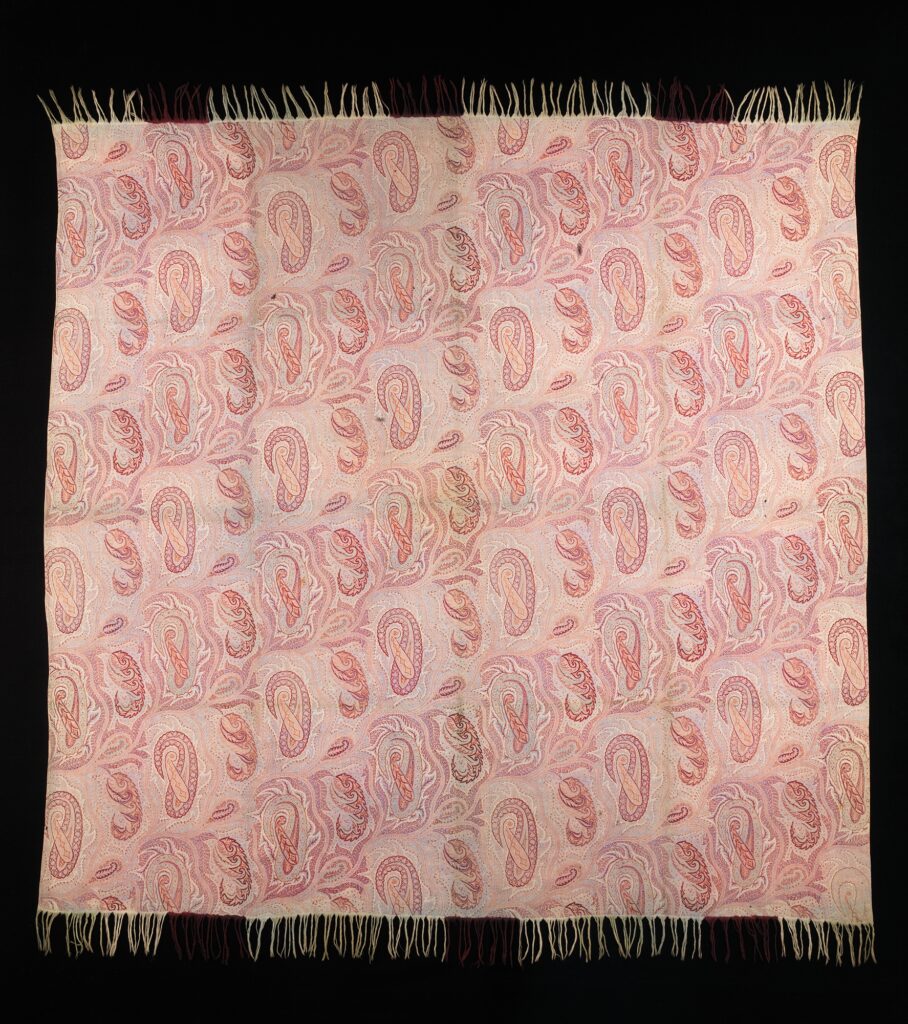 British wool shawl