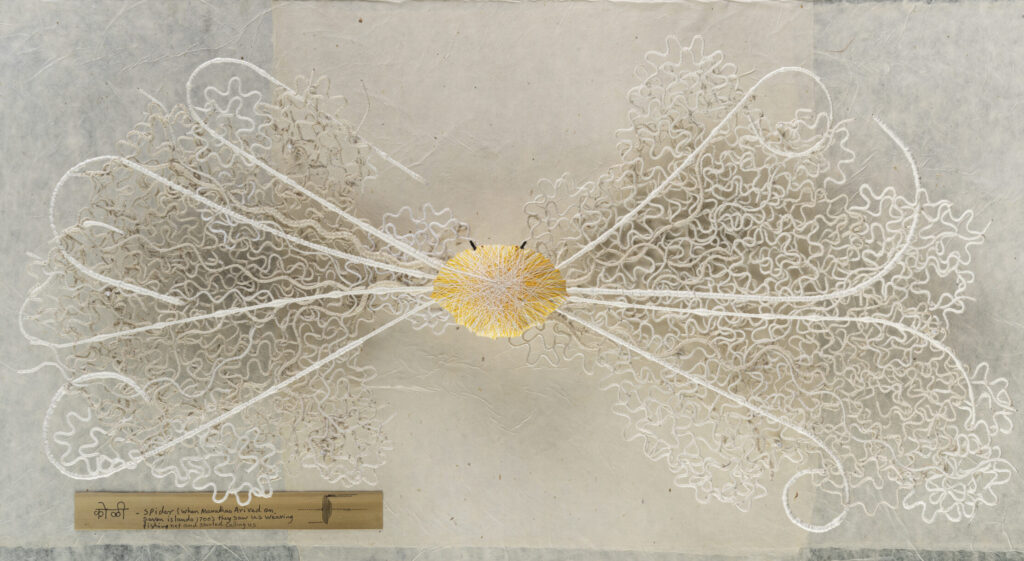  Parag Tandel 'Spider' Artwork from Estuaries Of Waning Sounds: Koli Dictionary Project 7 (2026)
